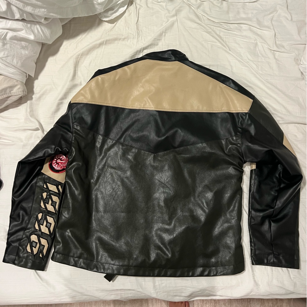 PrettyLittleThing Racer Bomber Jacket - Picture 3 of 3
